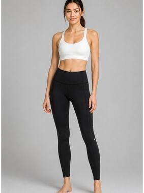 Lululemon Fast & Free Tight II 24” Yoga Leggings Side Pockets -Size 2
